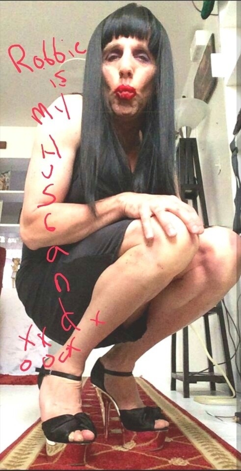 robbiedelgado:  I love my Sharon ,when she puts her heels on,every body get hot &amp;