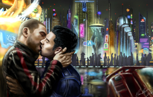 Porn ksuyen:  Kiss me. Shepard and Kaidan second photos