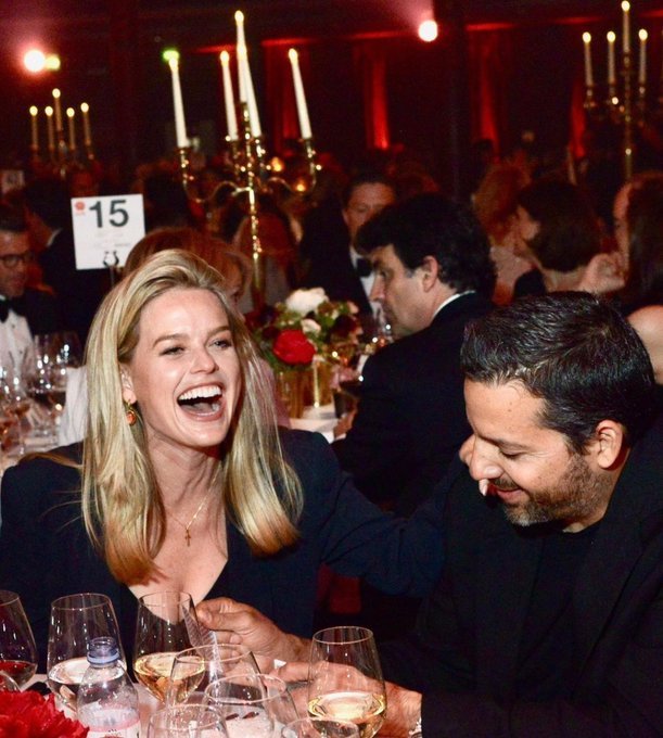 Alice Eve with David Blaine at the DKMS London Gala. 05/12/2022  Source: @hubertcecil