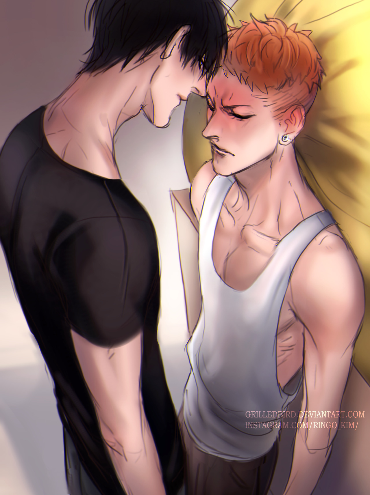 ringo-smile: Finally I have some time to draw whatever I want 😍   I’m starting