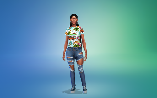 qdogsims: Just another sim i made wanted to try the height sliders of a teenage for a preteen by @re