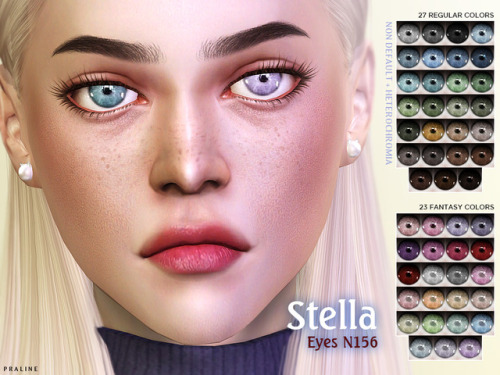 pralinesims: Heterochromia eye collection of some of my former eyes, they are all available as non-d