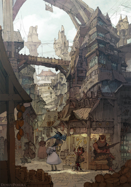 theartofanimation:Demizu Posuka       -