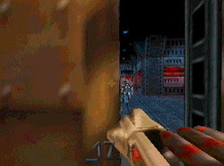 n64thstreet:  The raucous Rocket Launcher of Quake II, by Raster/id Software. 