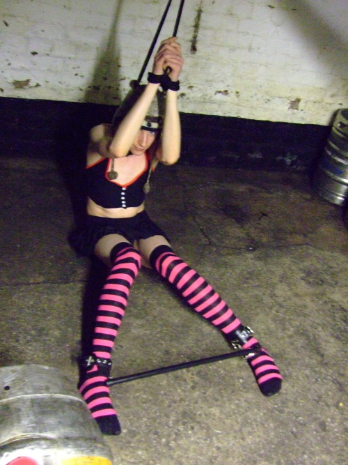 Good For What Ales Ya - Bondage series(set 1 of 3)That’s riiiight! There’s a brand new piece of equipment in the basement of this place, reserved for the top-most paying customers. How would you like to tap that keg, and get this party started