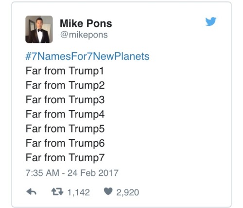 wonderytho: Dont let the internet name the new planets, please Nasa