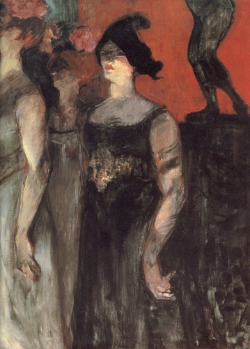 Messaline (between two extras), 1901, Henri de Toulouse-LautrecMedium: oil,canvaswww.wikiart