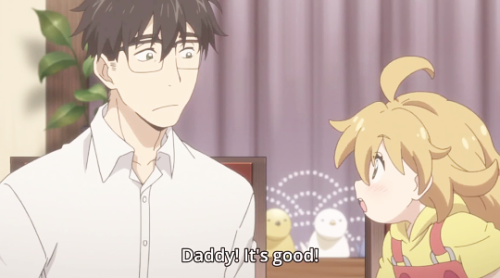 eggpuffs:  甘々と稲妻  Sweetness and Lightning: The story of a recently widowed man who just wants t