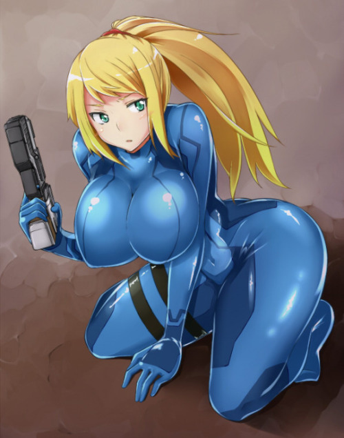 Porn Pics nuclearmeow:  Samus Aran is my favorite Nintendo