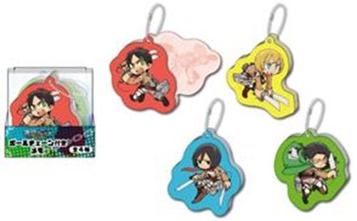 SnK keychains, mobile phone straps, coasters, and pendants from the upcoming SnK x 7-11 collaboration!More merchandise can be found here!