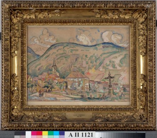 St Julien-Beauchene, Paul Signac, 1914, Finnish National Galleryhttp://kokoelmat.fng.fi/app?si=A+II+