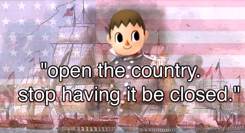 mayormoni:  Friend: *goes on animal crossing without opening gates*Me: