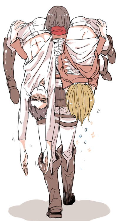 oi-jade:  Momma Bear Mikasa. 