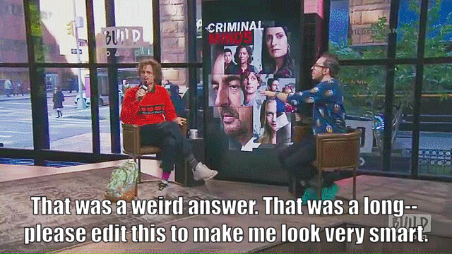 casneedsmyrrh:  The ADHD highlight reel of MGG.Bonus cutest smile: