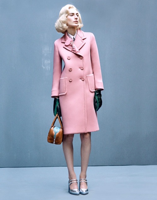 highqualityfashion:  Julia Nobis by Mikael Jansson for Porter Magazine Fall 2015 