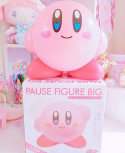 Maylene:  I Got This Super Big Figure Of Kirby! It’s 22 Cm Big! Also His Arms And