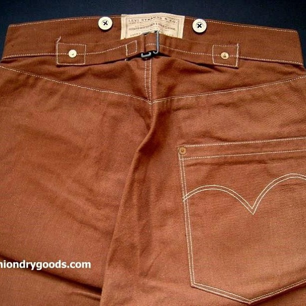 Union Dry Goods | Levi's Vintage Clothing LVC 1873 Duck Canvas Waist...