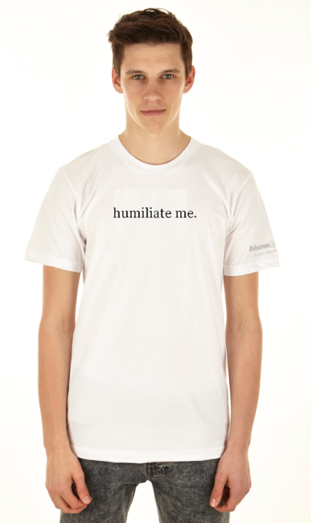 Porn HUMILIATION SHIRTS photos