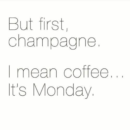 Porn Pics Back on that work grind ☕️🍾   #mondaymotivation