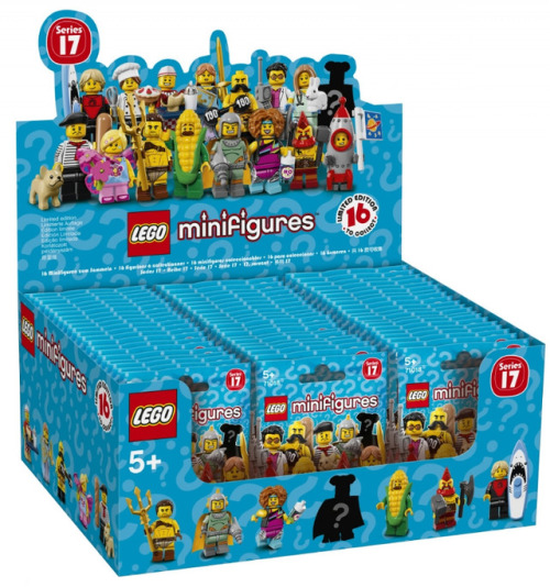 LEGO Collectible Minifigures Series 17 (71018)There are new, fun, mixed LEGO® Minifigures Series