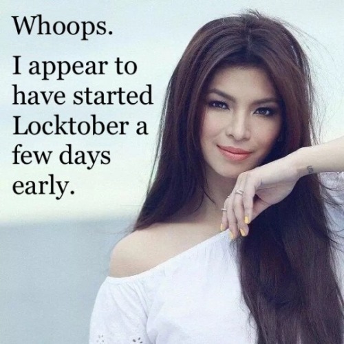 femdomcbtlover:Locktober 😍