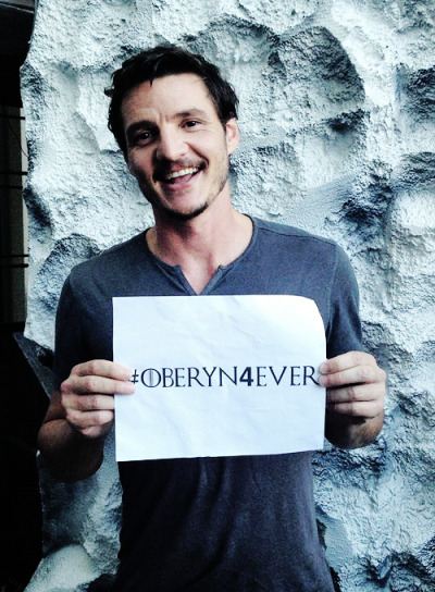 “ #OBERYN4EVER — Pedro Pascal at Wired Cafe’s Comic-Con event (2014) [x]
”