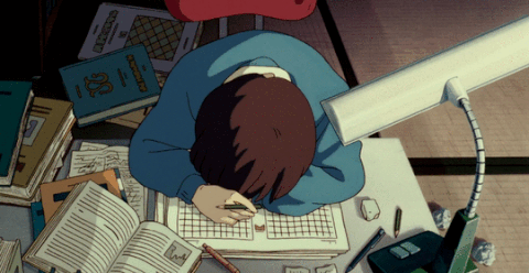 xaceofanimex: Whisper Of The Heart, back to school i guess.