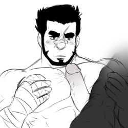 thewildwolfy:  And here’s Daisuke’s dick