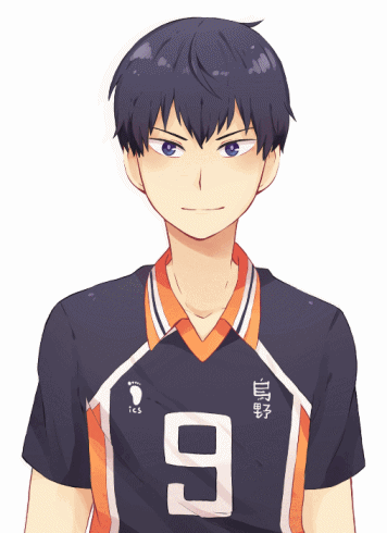 suikkart:  I’M SORRY I GOT REALLY ADDICTED TO EMOFURI SO I MADE EVEN MORE KAGEYAMA GIFS this time they’re not as wonky and i like the faces better
