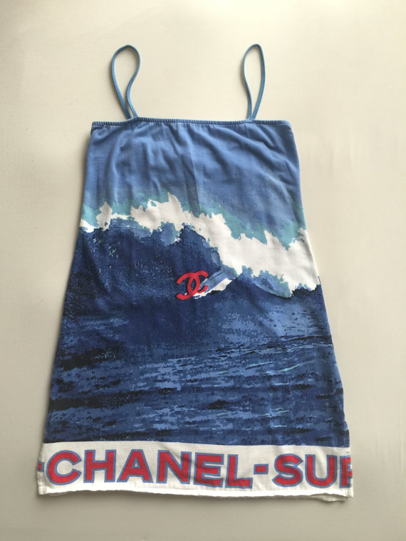 Chanel Surf SS 2002 Rare Mini Dress · INTO