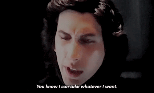 kylorensmainbitch:  when Kylo Ren said this, everyones face did this: