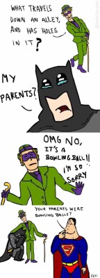 thesochillnetwork:  Batman is just one emotional