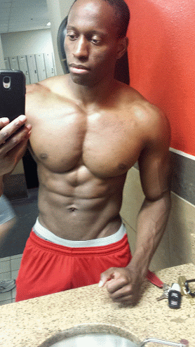 unloadingzoneonly:  Damn, right in the locker room. Just a new blogger starting out. Follow if you dare: http://www.tumblr.com/blog/unloadingzoneonly
