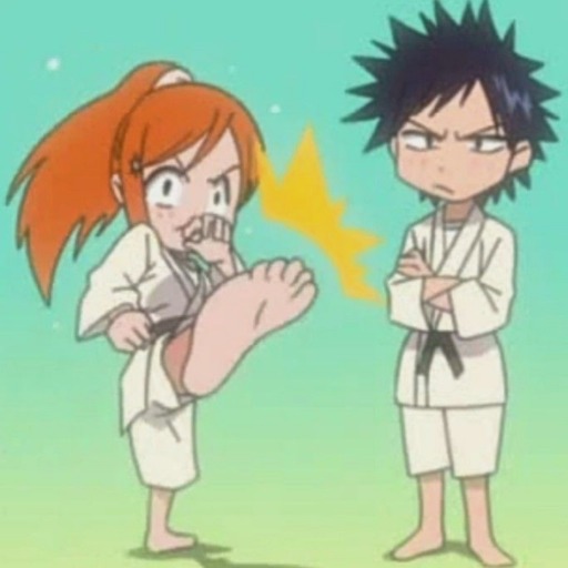 wulvercazz:“Just touch it already&hellip;” 🙄Ichigo can’t stop staring but won’t do anything about it either so Grimmjow has to improvise