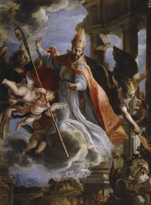 The Triumph of St. Augustine, Claudio Coello, 1664