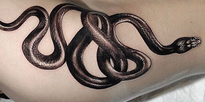 Discover more than 72 thigh snake tattoos best  thtantai2