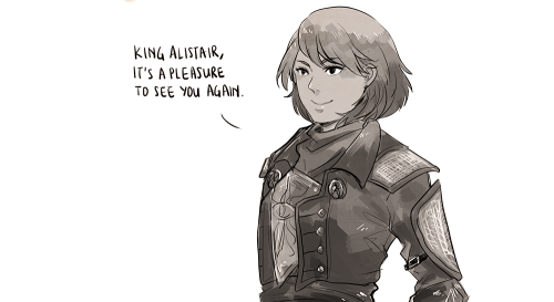 i think my inquisitor offended the king of ferelden