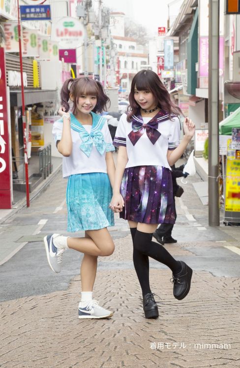 japanesefashioninferno:Neo Graphics Sailor School Uniforms by clearstone