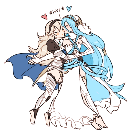 some corrins with their honeys ‘//v//’