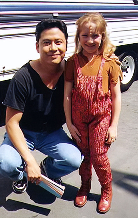 70thousandlightyearsfromhome:Garrett Wang and Scarlett Pomers