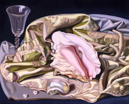 psikonauti:  Tamara de Lempicka (Polish,1898-1980)Le coquillage, 1941oil on canvas