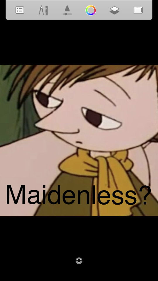 Here Is My Snufkin Versions Of The No Bitches? Meme- I Thought The Photo Fit Well
