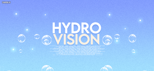 ★ ONE OF SEVEN ELEMENTS | THE HYDRO VISION ★