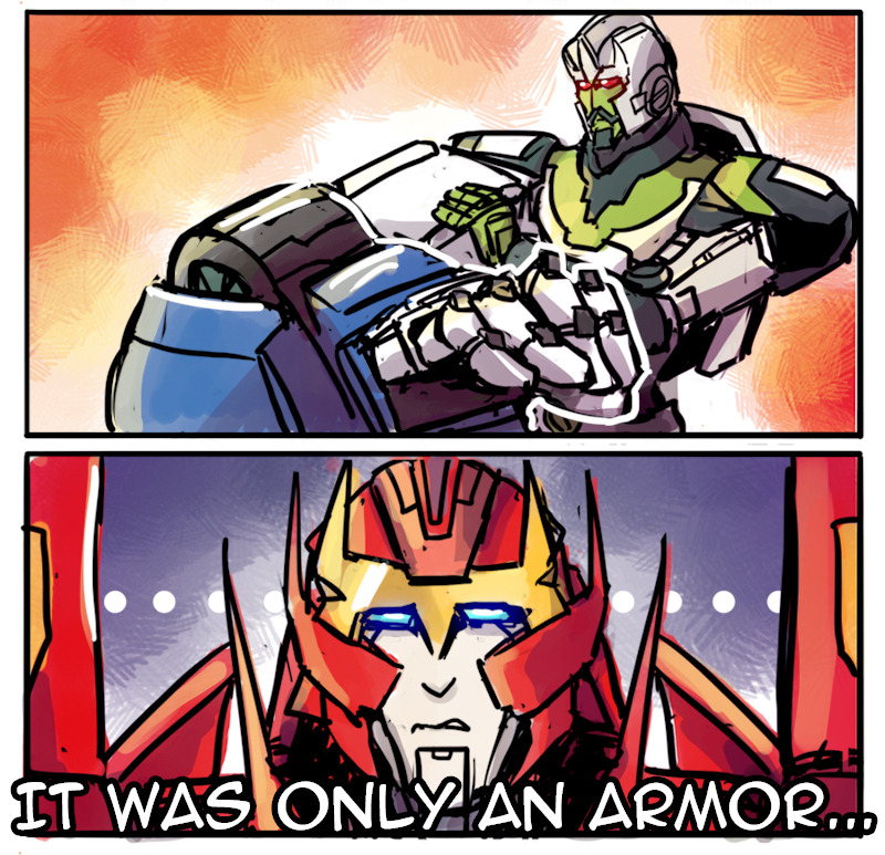 maelikki:The sorrows of young Rodimus - an epos about his discovery of the lies he’s
