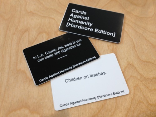 Personalized Cards Against Humanity