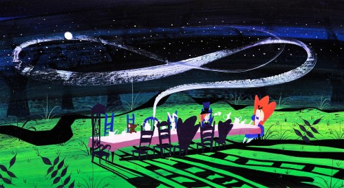 Alice In Wonderland - Concept Art By Mary Blair (1951)