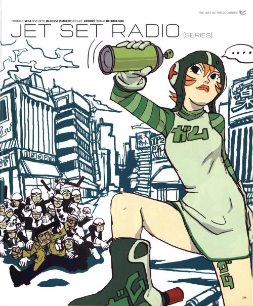 dosgamer000: Jet Set Radio / Edge Presents: The Art of Video Games (2007)