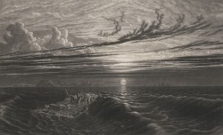scribe4haxan:  Sunset at Sea After a Storm