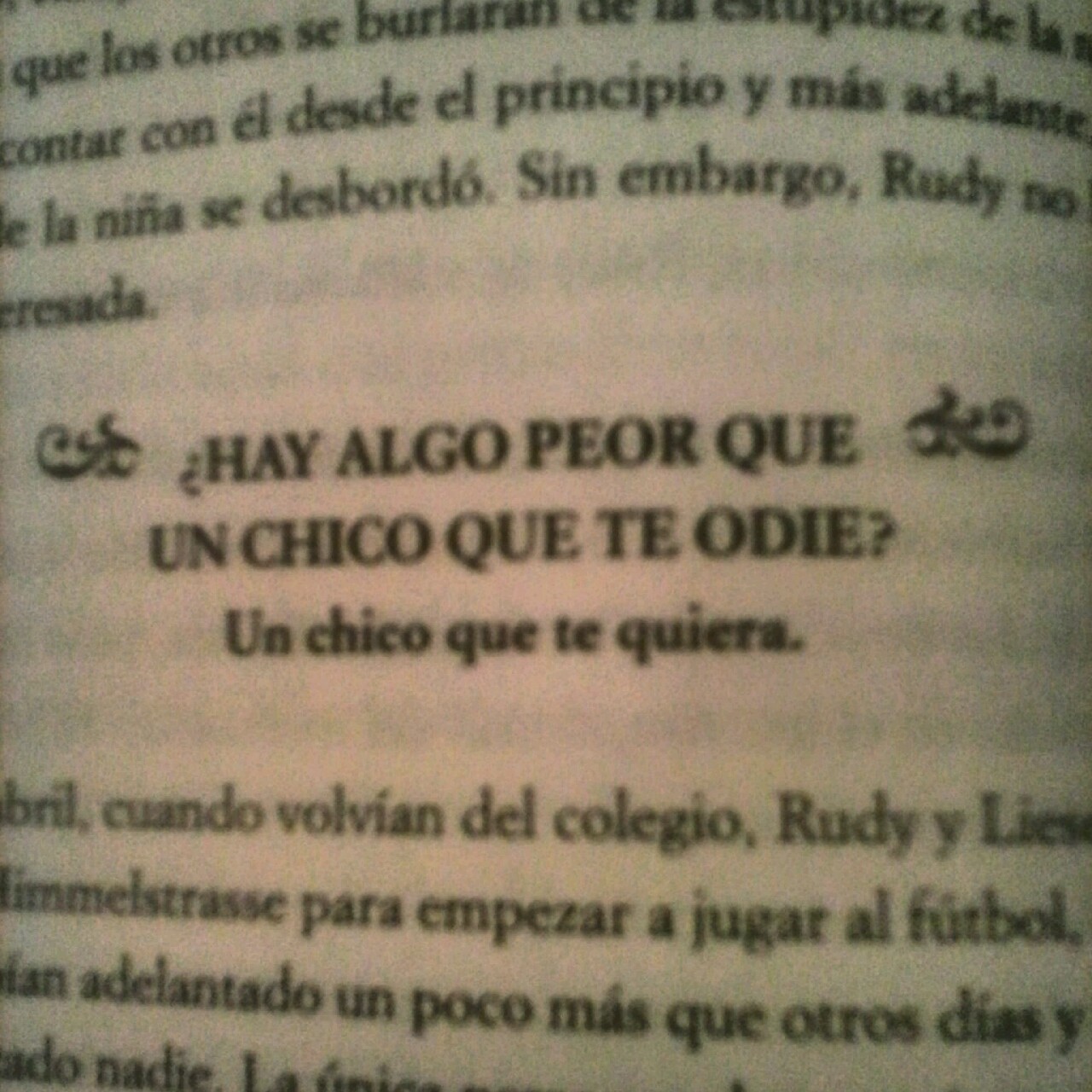 indirectas:  La ladrona de libros.