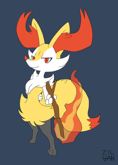 Heyyy I’m done with commissions and back with requests!! @0614010640 asked for Braixen! 